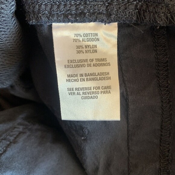 Woolrich Womens Size 8 Blue Cropped Capri Nylon Blend Pants - Picture 5 of 5